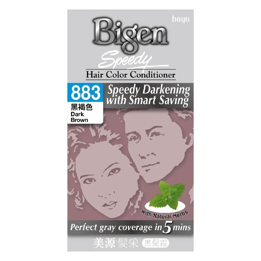 Bigen Speedy Hair Color Conditioner - 883 Dark Brown
